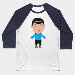 DeadFamous - Dr. Spock Baseball T-Shirt